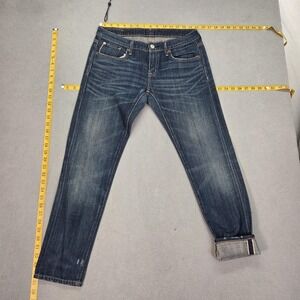 Denim & Supply Ralph Lauren Jeans Womens 26 Blue Skinny Boyfriend Selvedge